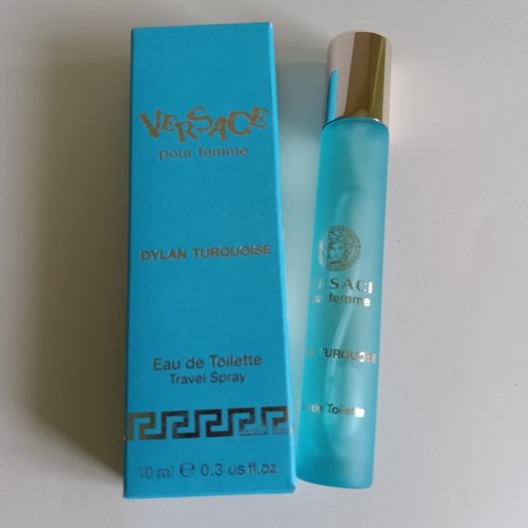 VERSAGE. Dylan Turquoise Eau De Toilette Travel Spray - 10 ml - Picture 1 of 1